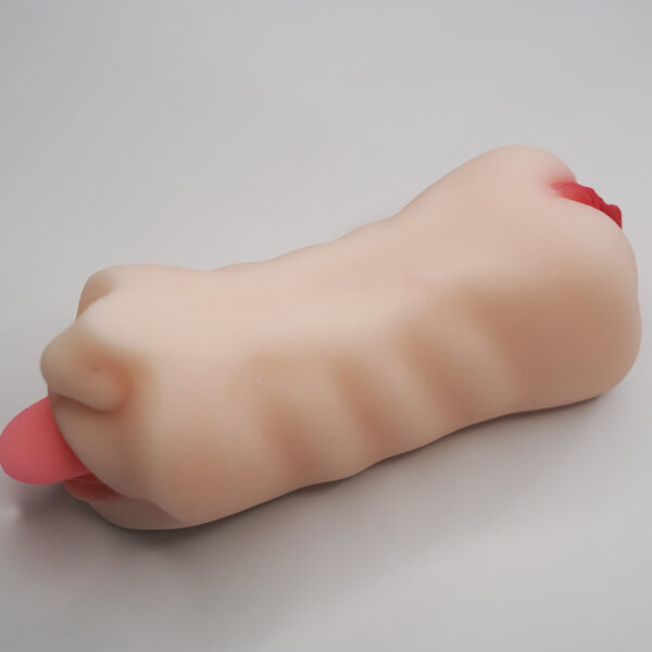Male Masturbator with Throat Vagina Tunnel Soft TPE Sex Toys - Image 5