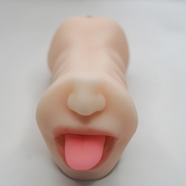 Male Masturbator with Throat Vagina Tunnel Soft TPE Sex Toys - Image 2
