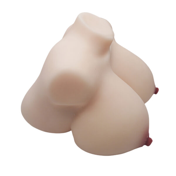 Realistic Men's Sex Toy Hand-Free Boobs with Vagina Convenient Use - Image 3